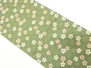 梅鉢模様織り出し　袋帯